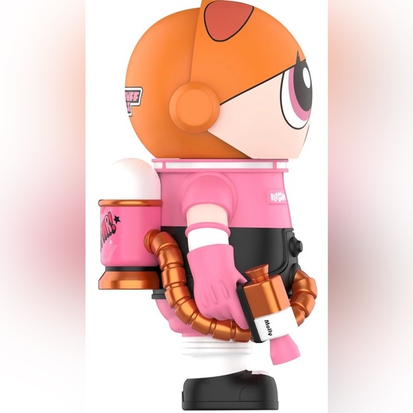 POP MART MEGA Space Molly 400% + 100% The Powerpuff Girls - Blossom - Picture 5 of 6